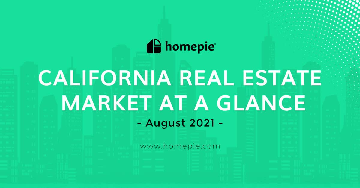 California real estate market August 2021